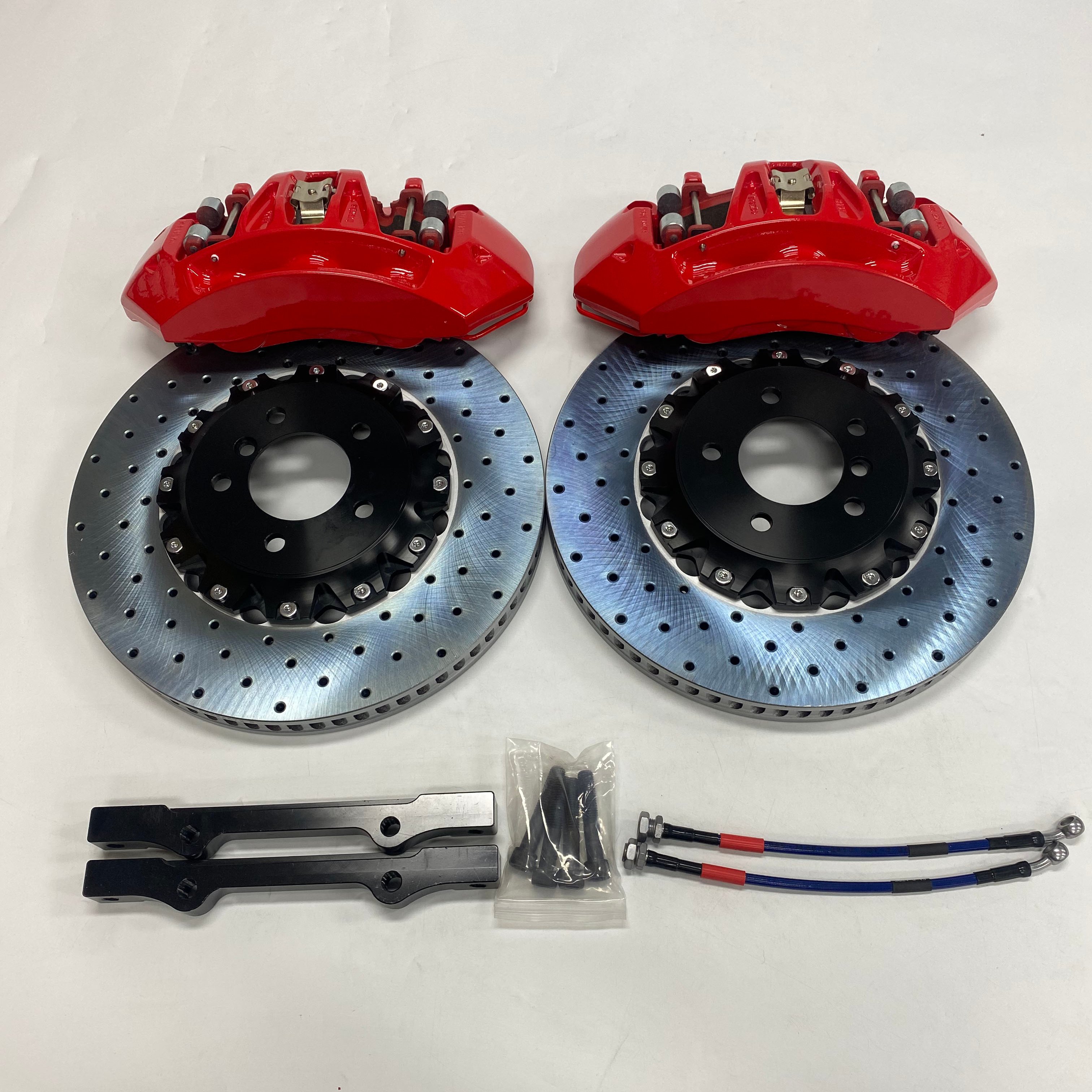 Universal M5 Racing Brake Caliper Big 6 Pot 6 Piston Brake Calipers for Toyota Land Cruiser300 BMW Aurora Corolla 2013 Vw Ford